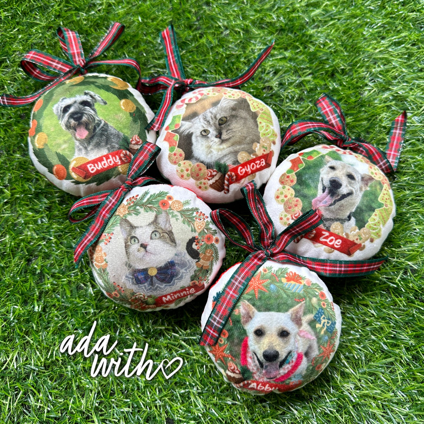 Christmas Bauble Plushie