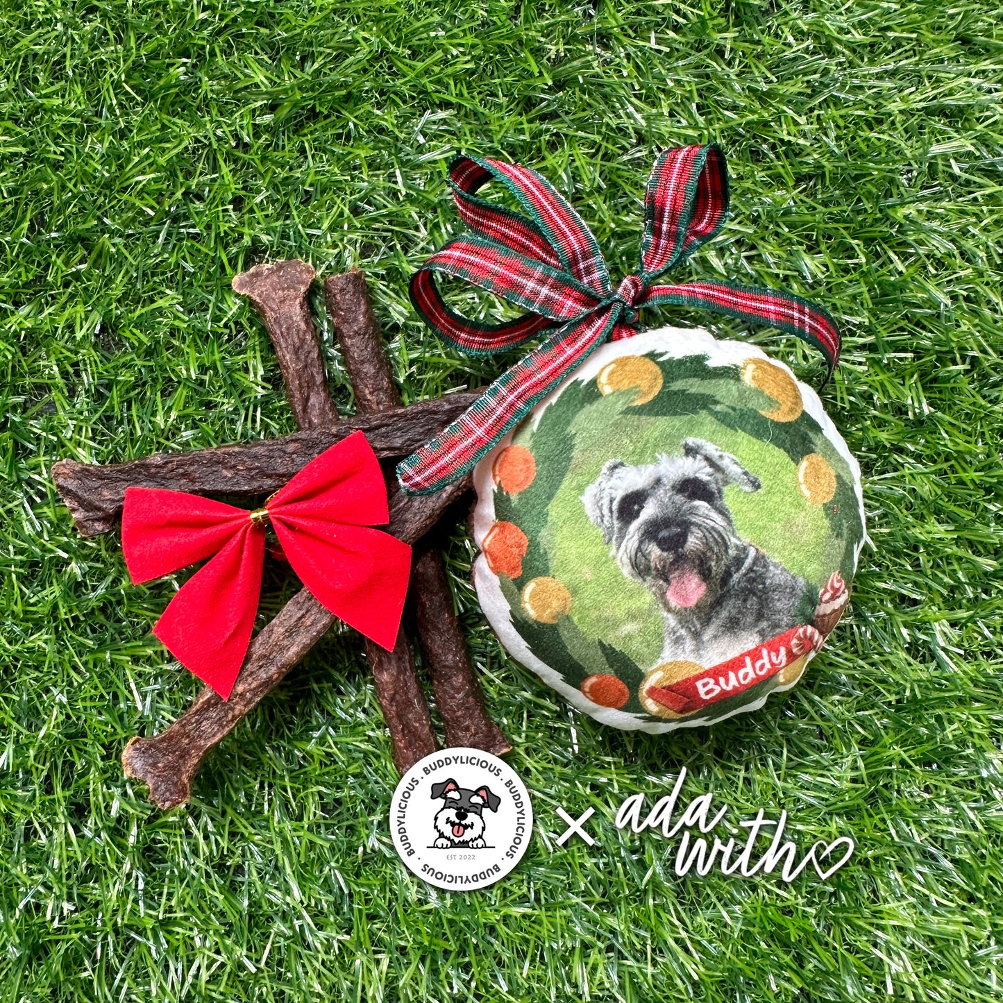 Christmas Bauble Plushie