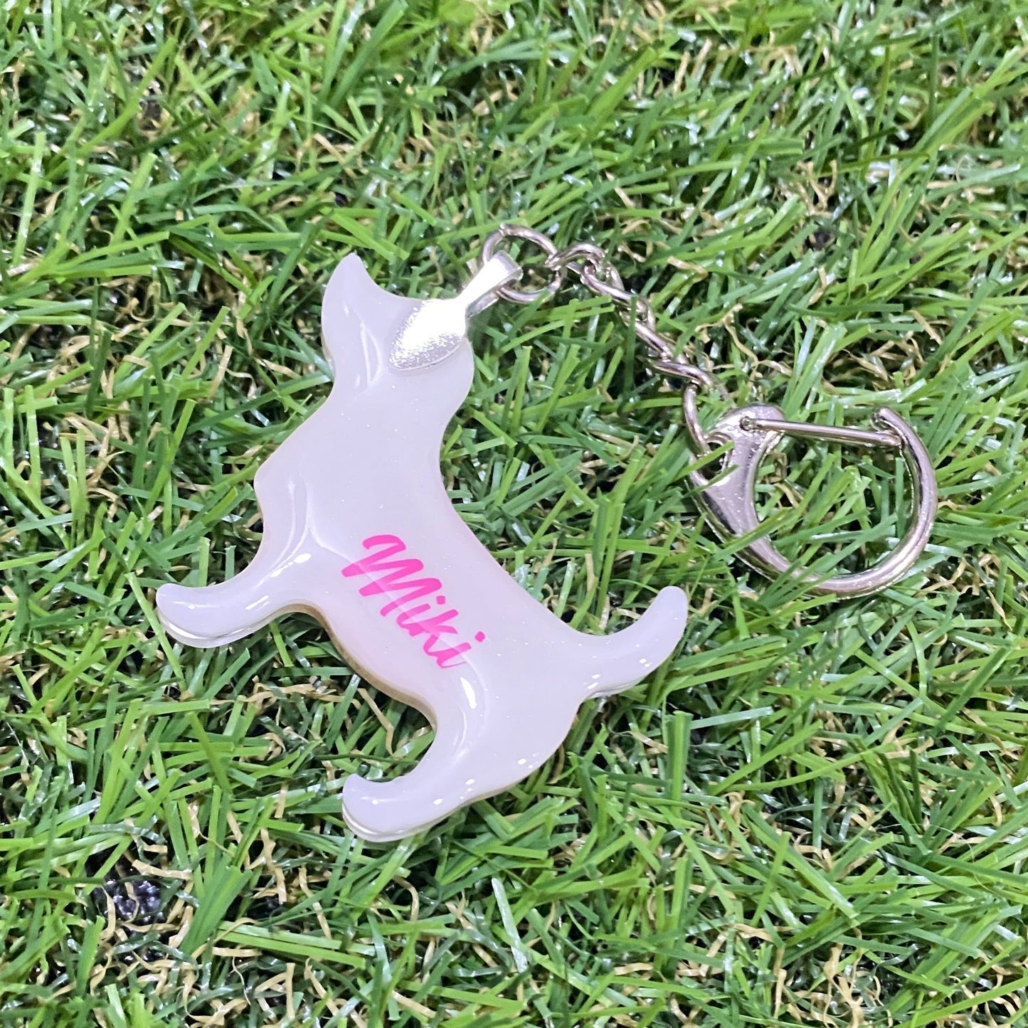 Heel, doggie! Keychain/bag charm