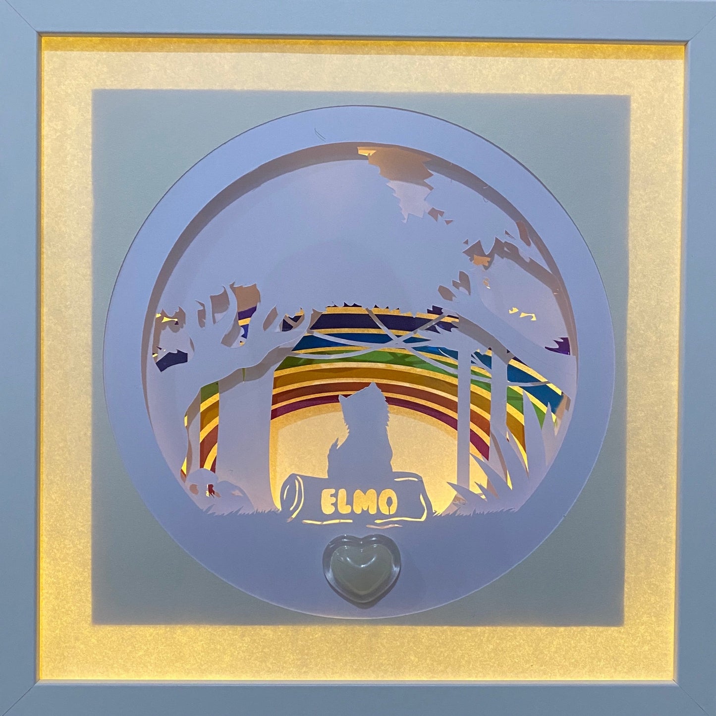 Rainbow shadowbox