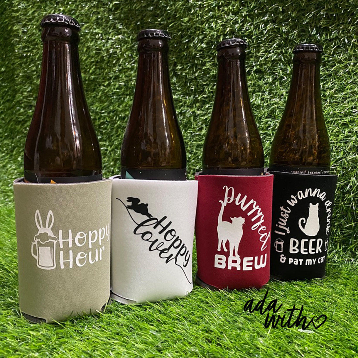 Cat Pawrent Koozie