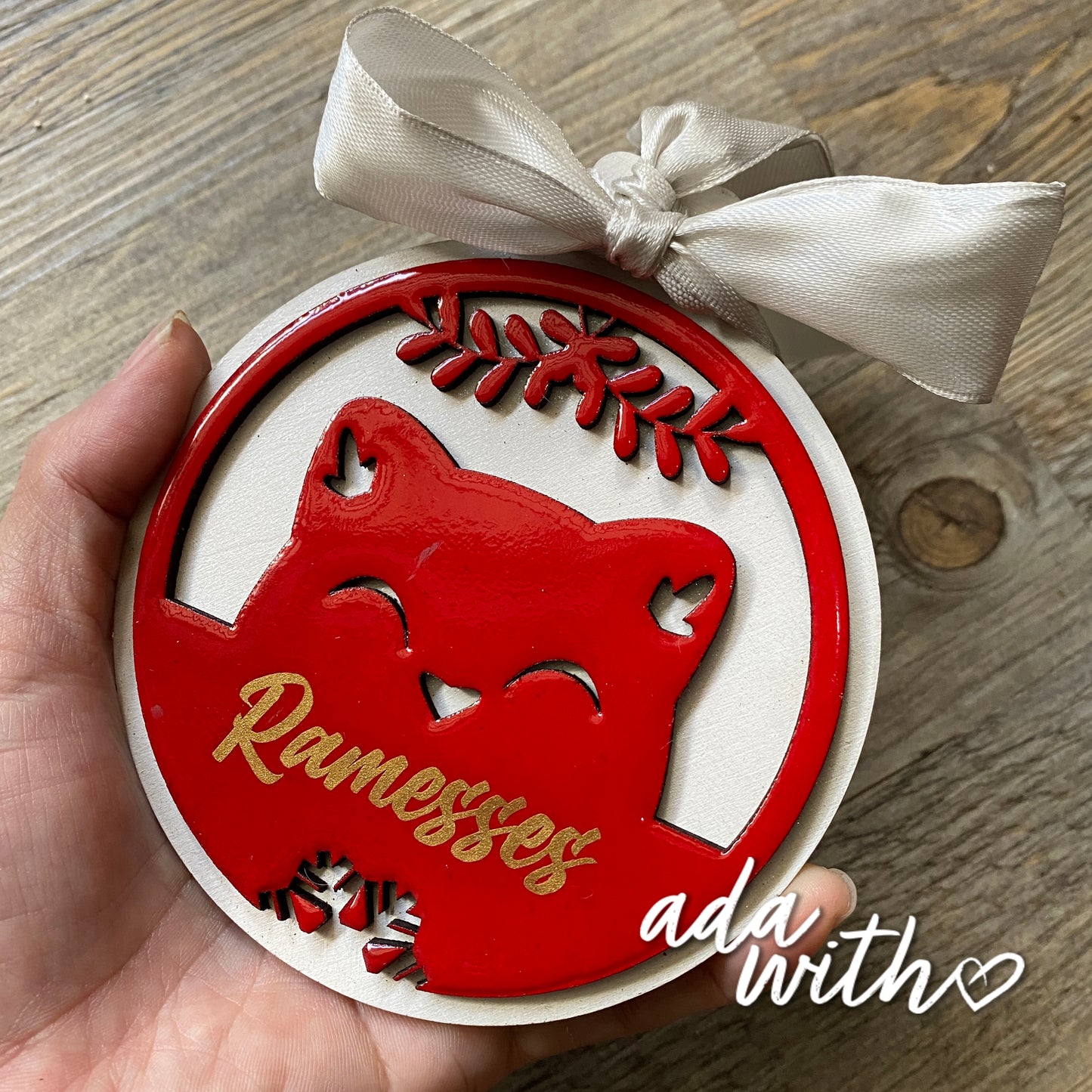 Kitty Christmas Ornaments