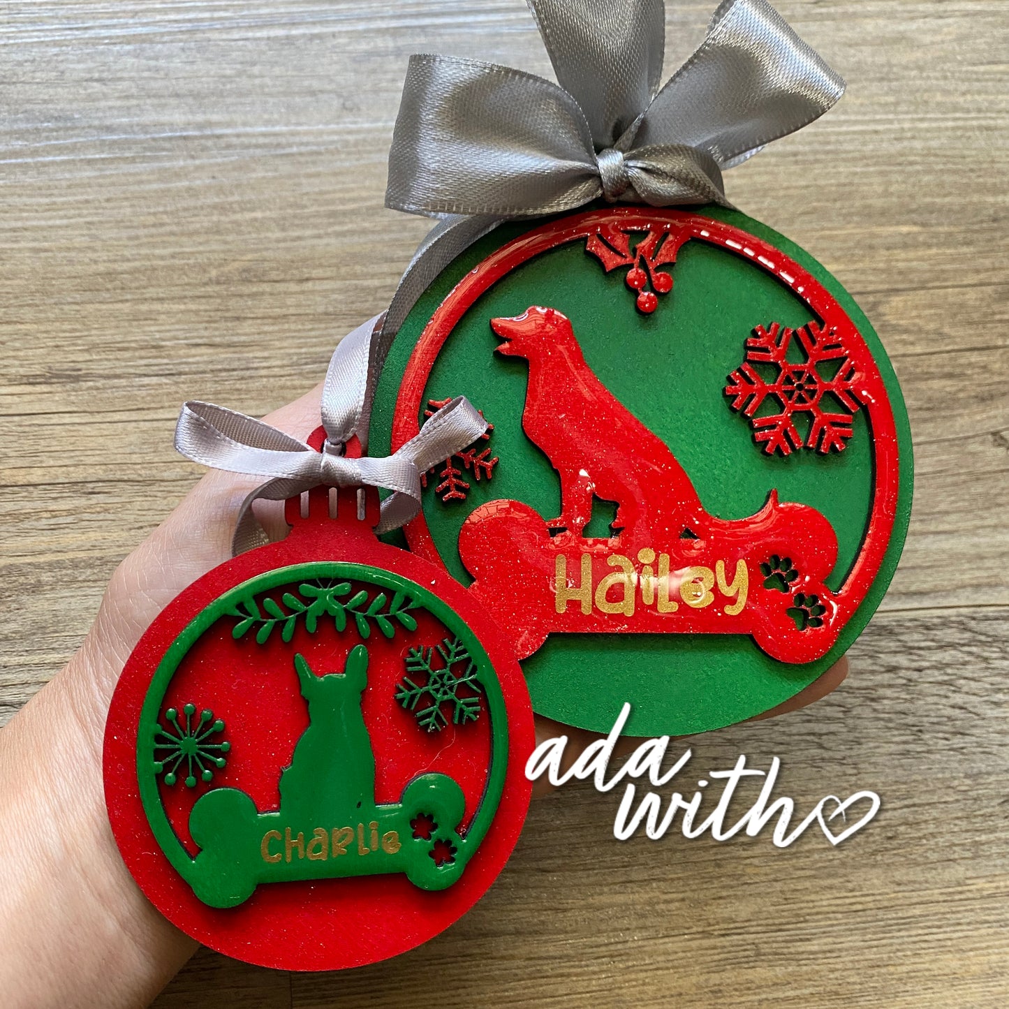Doggy Christmas Ornaments