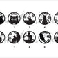 Kitty Christmas Ornaments