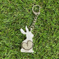 Bouncy bunny keychain/bag charm