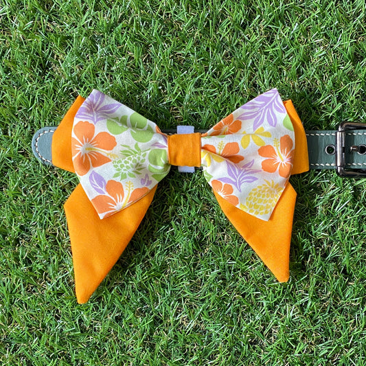 Autumn Garden Sailor Style Bow